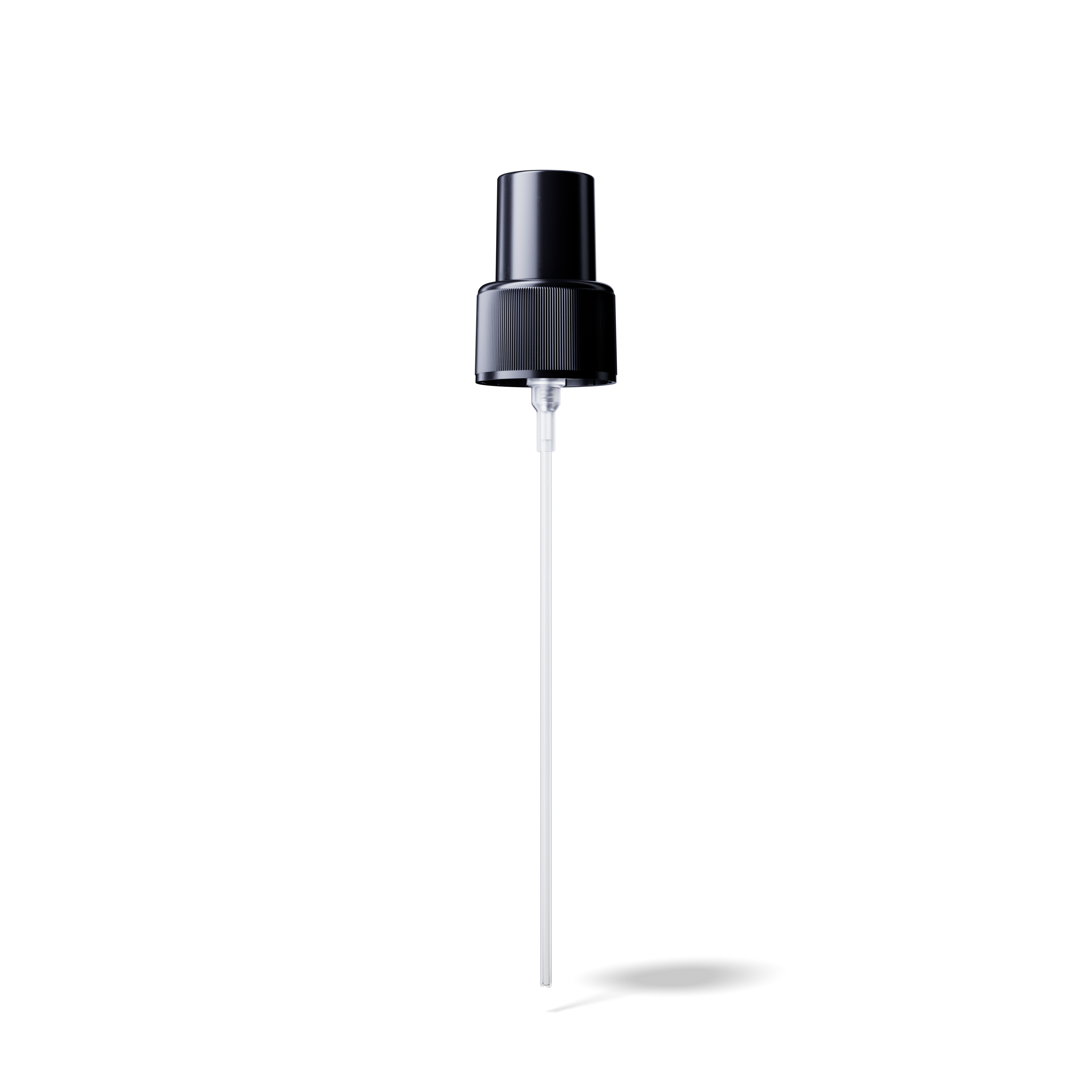 Taupo Spray cap, 24/410, PP, black, dose 0.07 ml, black overcap (Virgo/Draco 200)