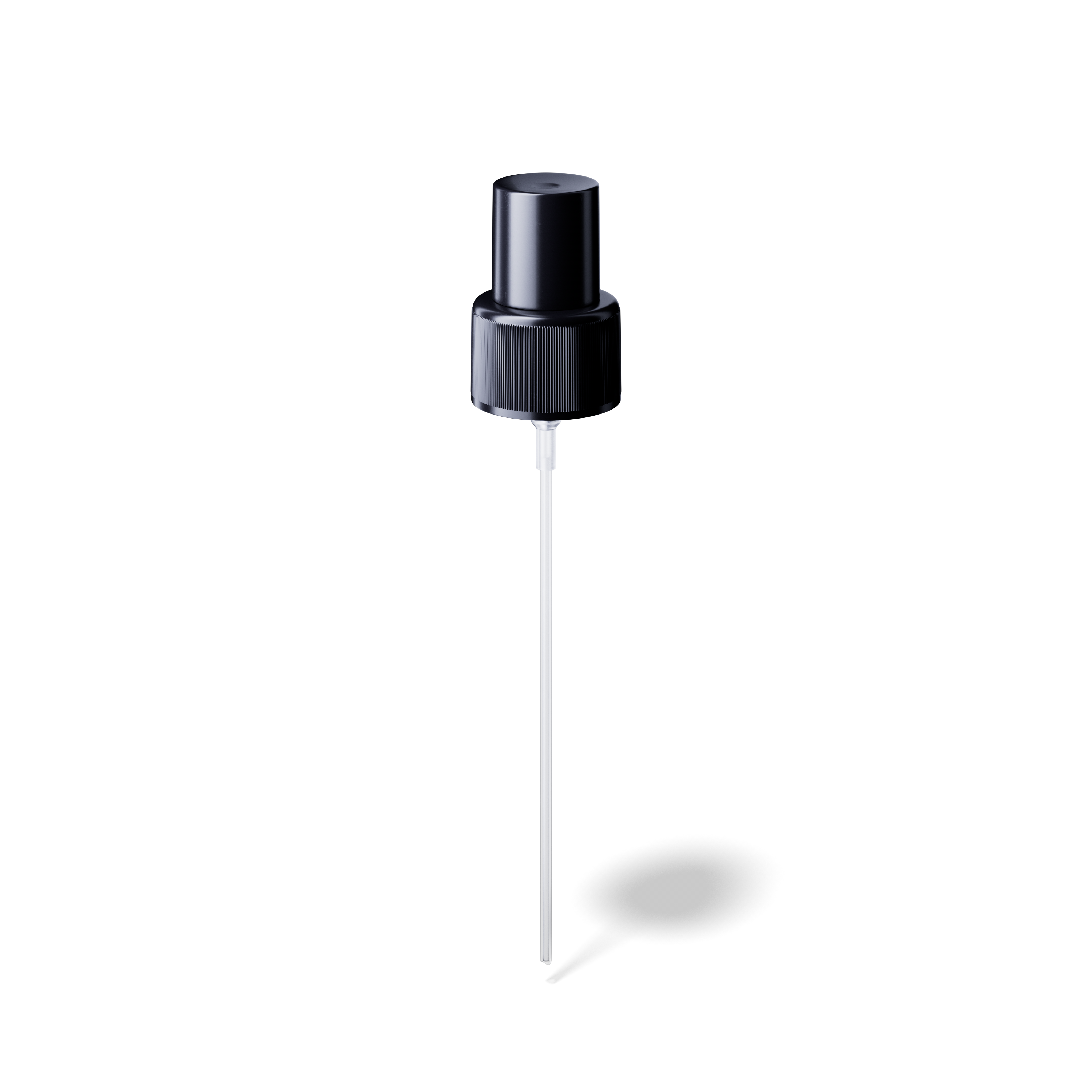 Taupo Spray cap, 24/410, PP, black, dose 0.07 ml, black overcap (Virgo/Draco 200)