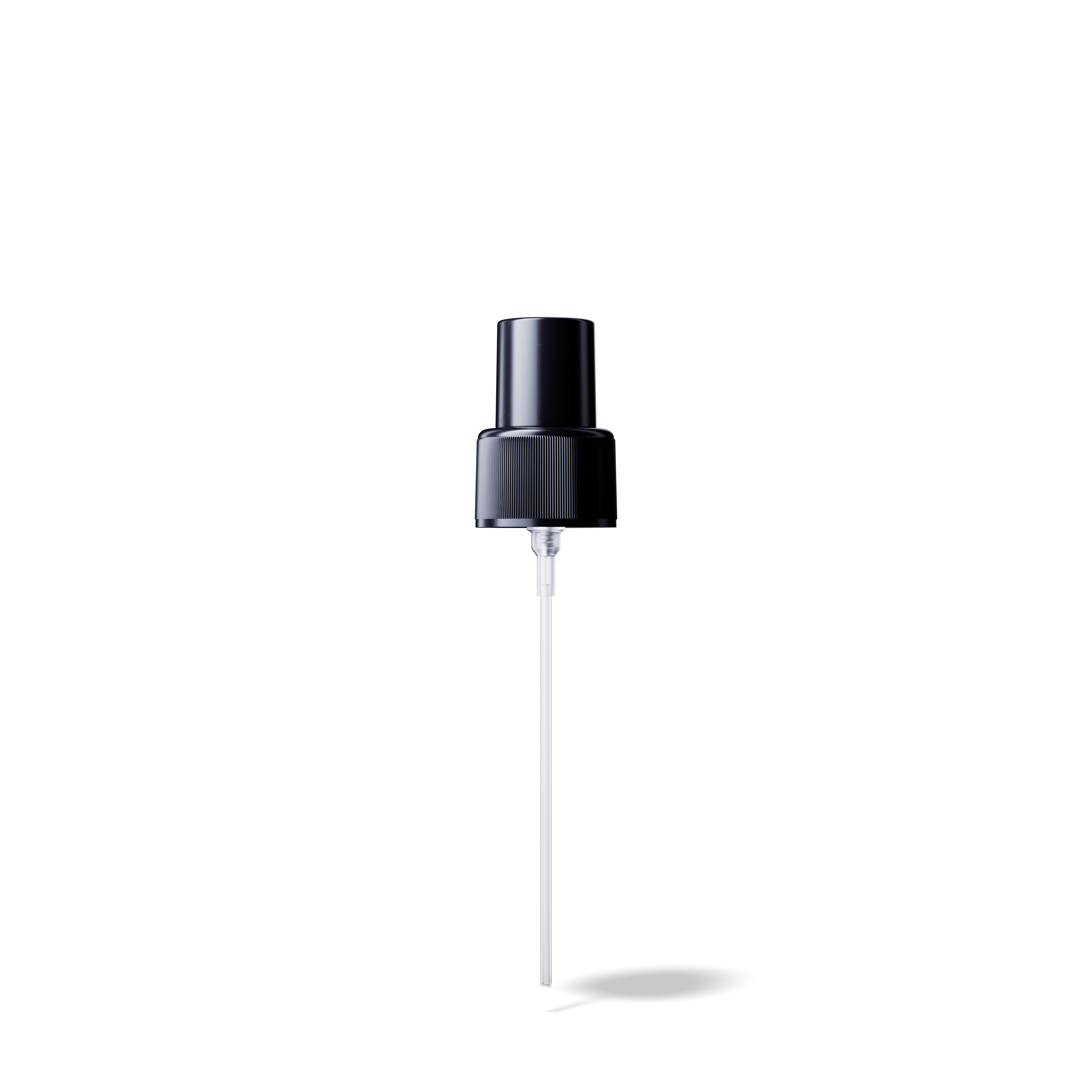 Taupo Spray cap, 24/410, PP, black, dose 0.07 ml, black overcap (Virgo 100) 