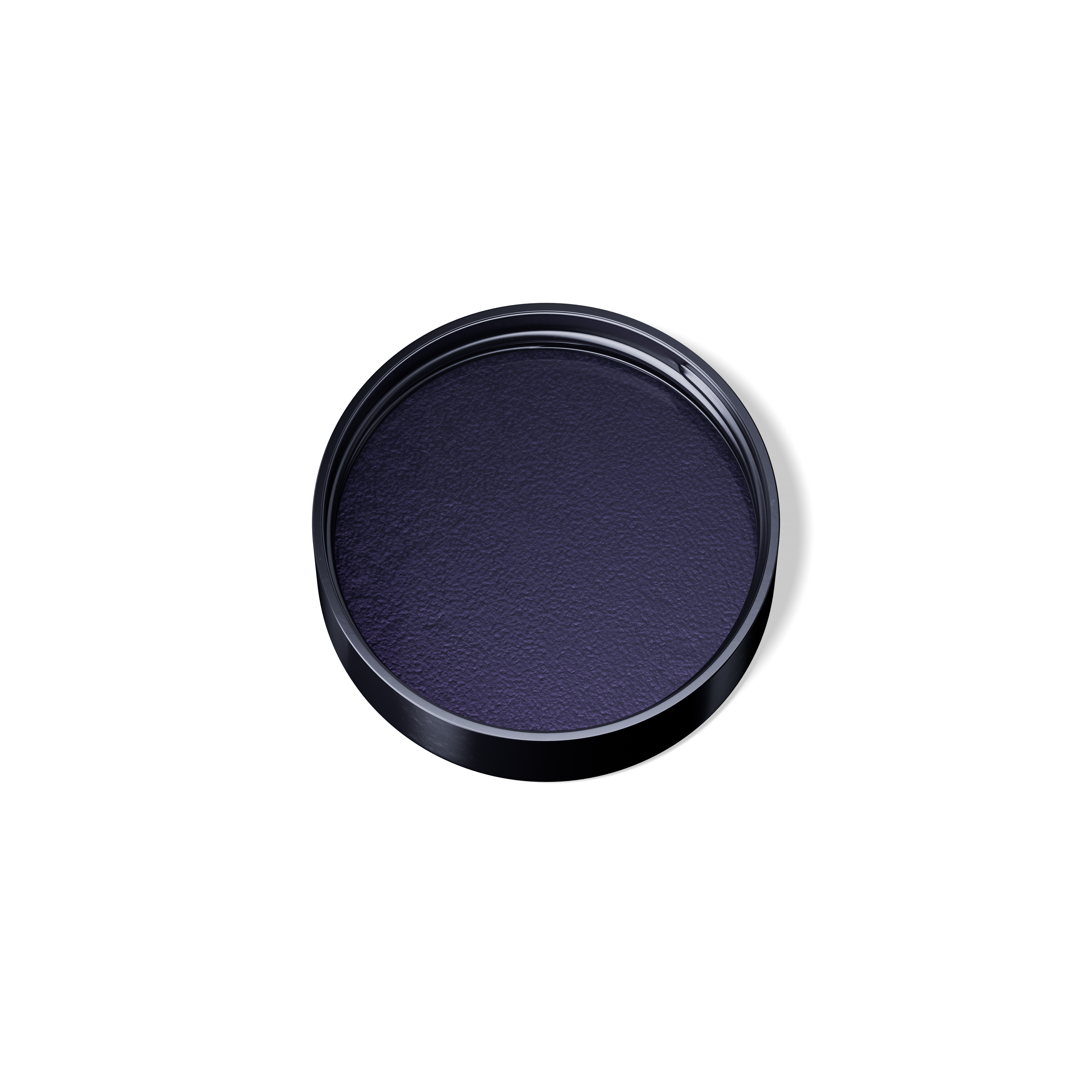 Lid Modern 48 special, UREA, black, semi-glossy, violet Phan inlay, non-glued (Ceres 50)