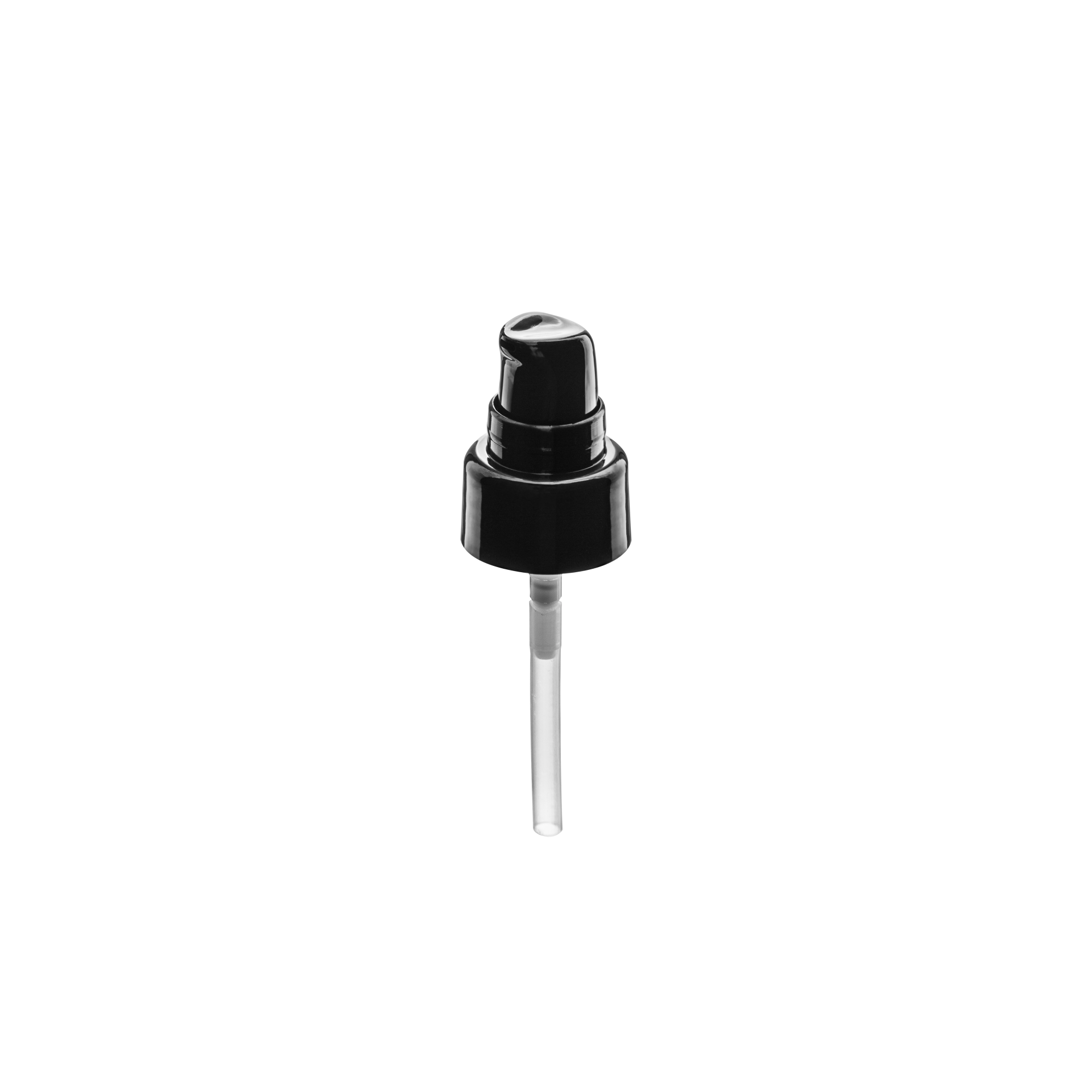 Neva Pump cap, 22/410, PP black, dose 0.19 ml, black overcap (Mira 50)