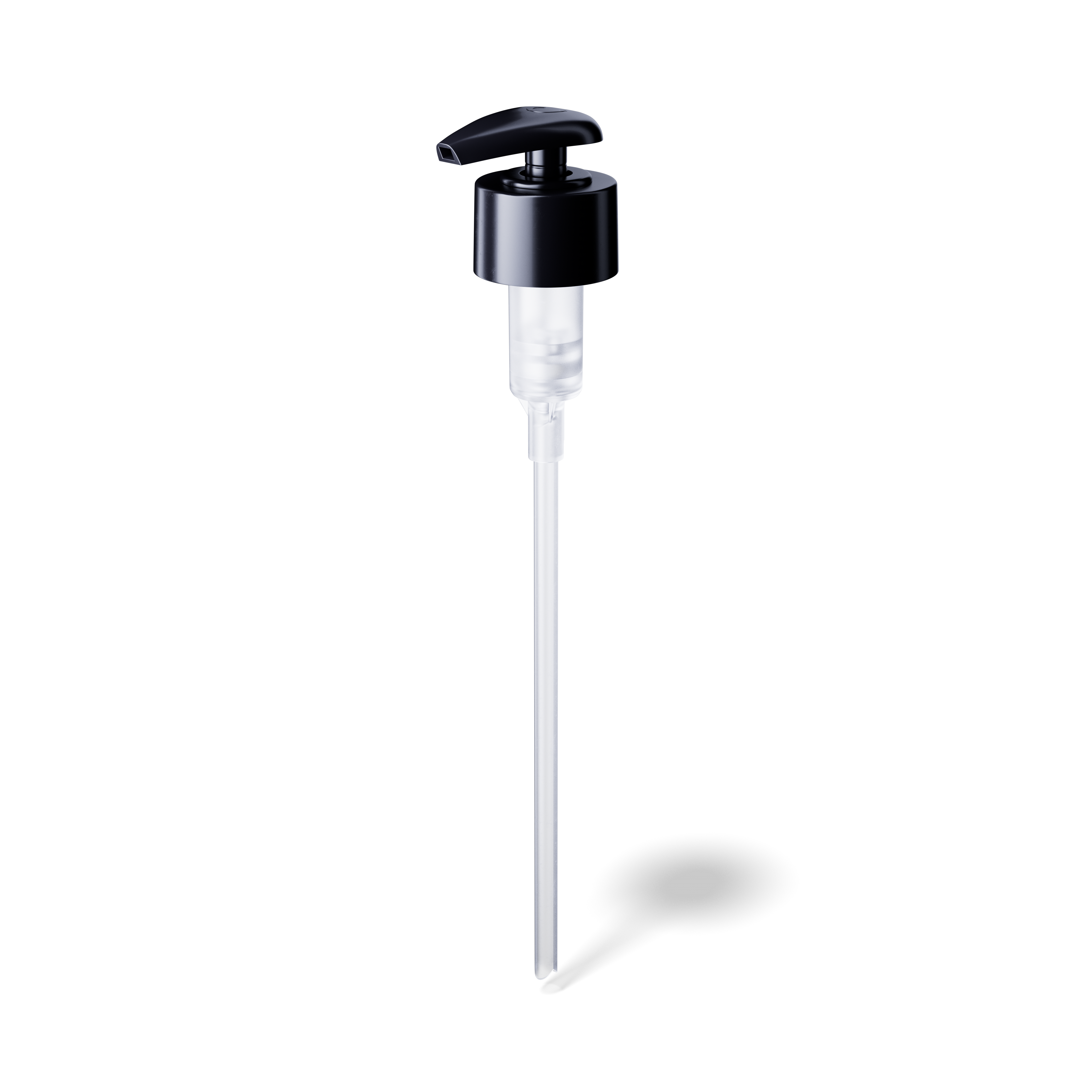 Avon Pump cap, High volume dose, 28/410, PP, black, dose 2.0 ml (Aquarius 250) 