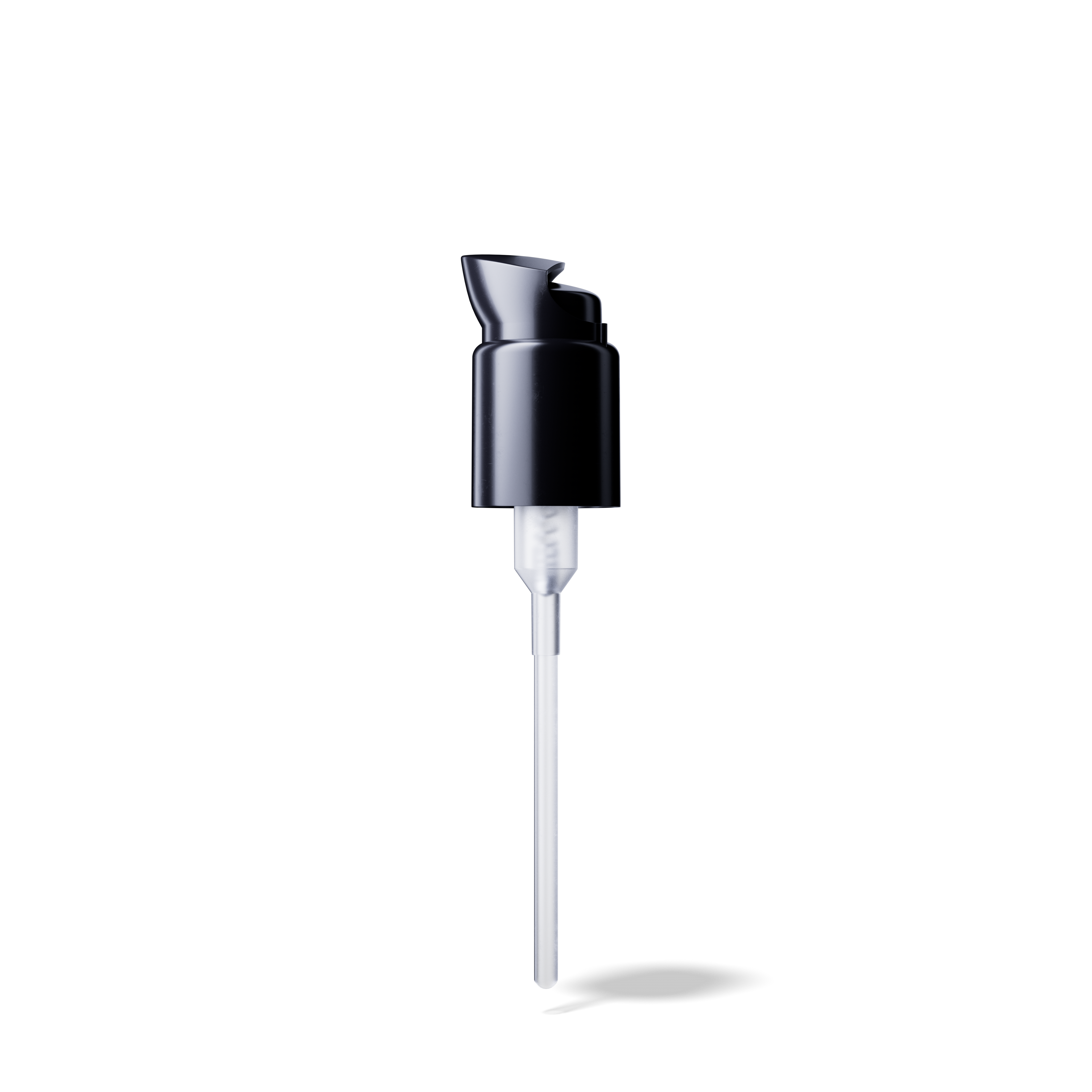 Elbe Pump cap, 24/410, PP, black, dose 0.50 ml, security clip (Virgo 100) 