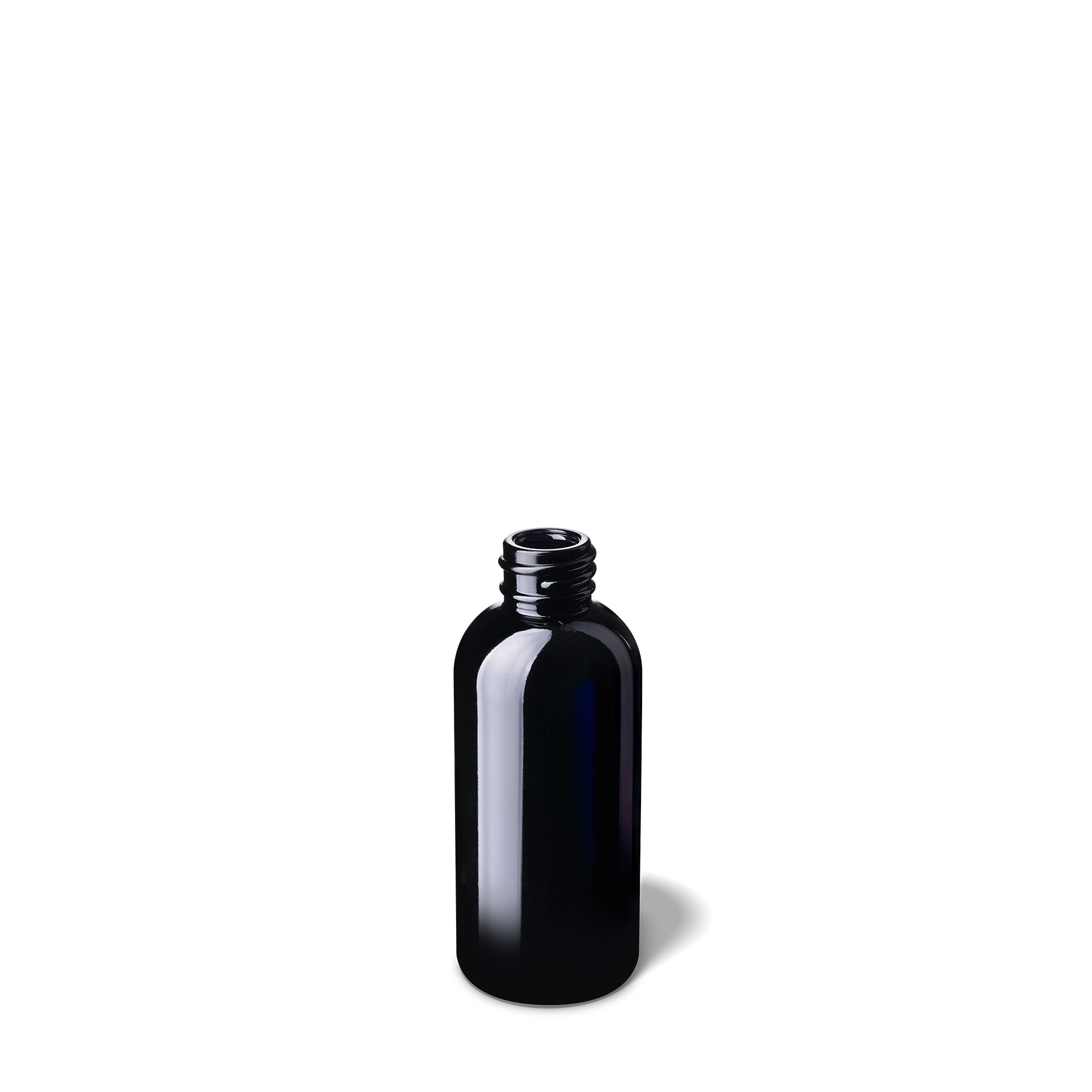Cosmetic bottle Capella 60ml, 20/410, anti rotation nocks, Miron