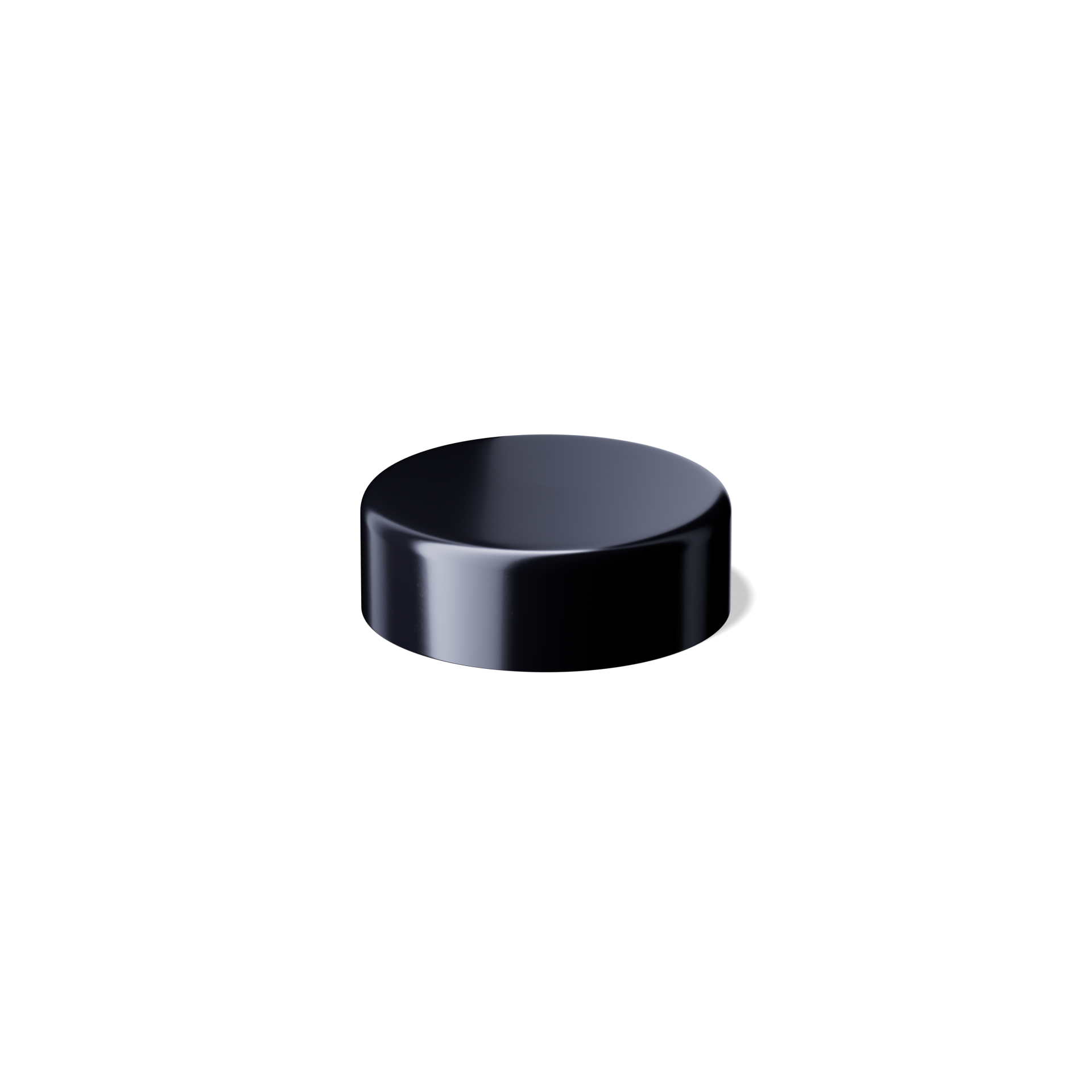 Lid Modern 37 special, UREA, black, semi-glossy, violet Phan inlay, non-glued (Ceres 15)