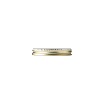 Screw cap Clio 168, 70/400, tinplate, gold, white inlay (Saturn 250/400)