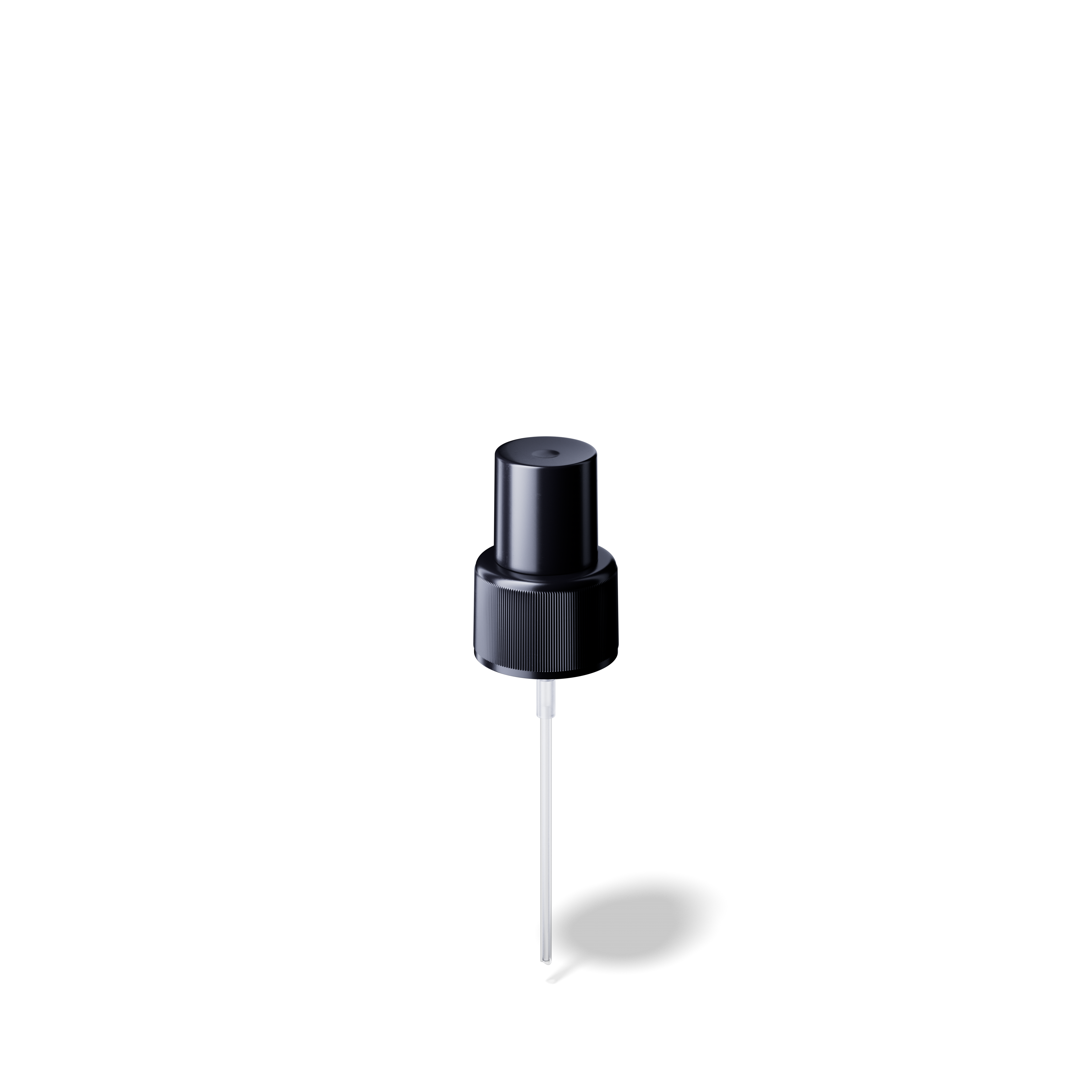 Taupo Spray cap, 24/410, PP, black, dose 0.07 ml, black overcap (Virgo 50) 