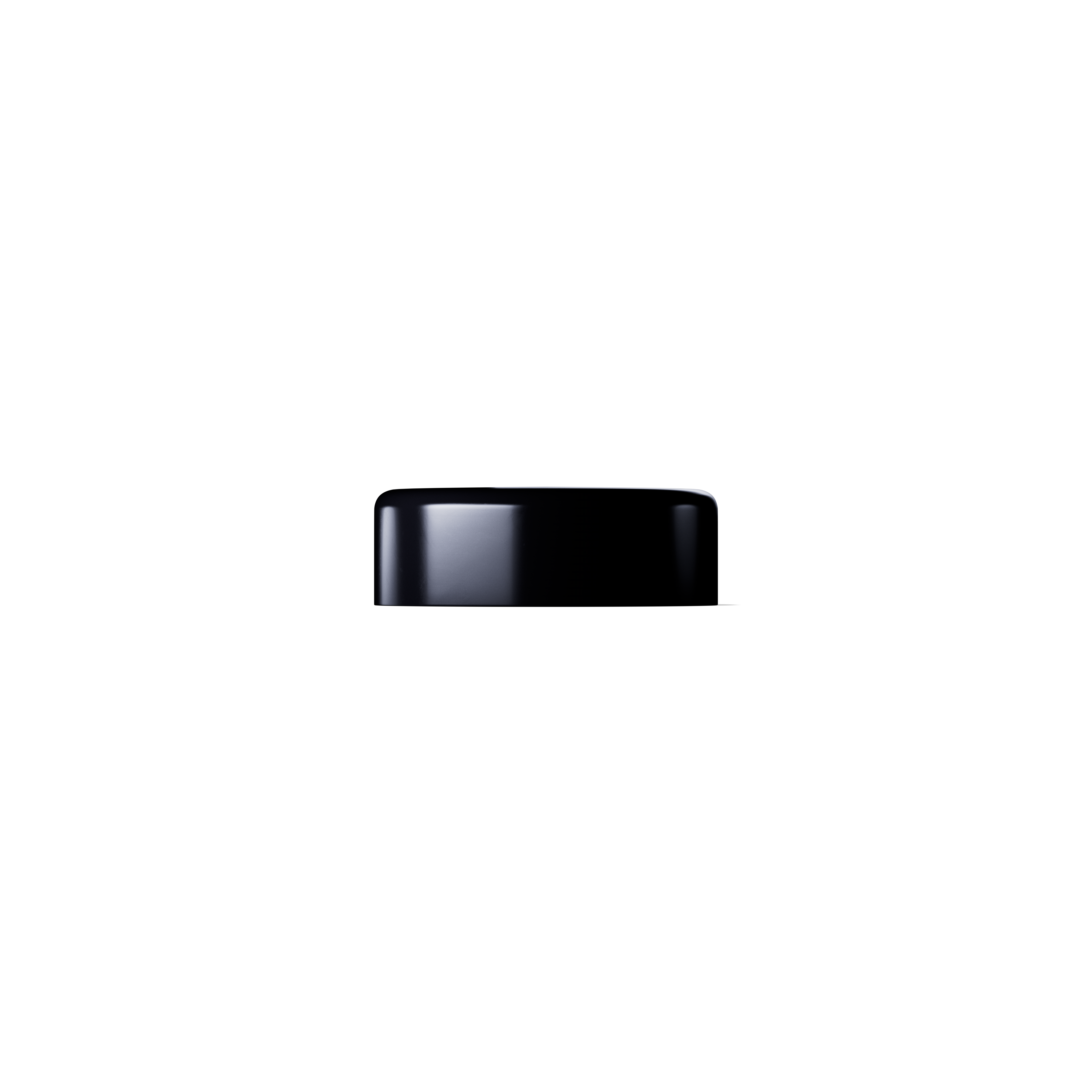Lid Modern 34 special, UREA, black, semi-glossy, violet Phan inlay, non-glued (Ceres 10)
