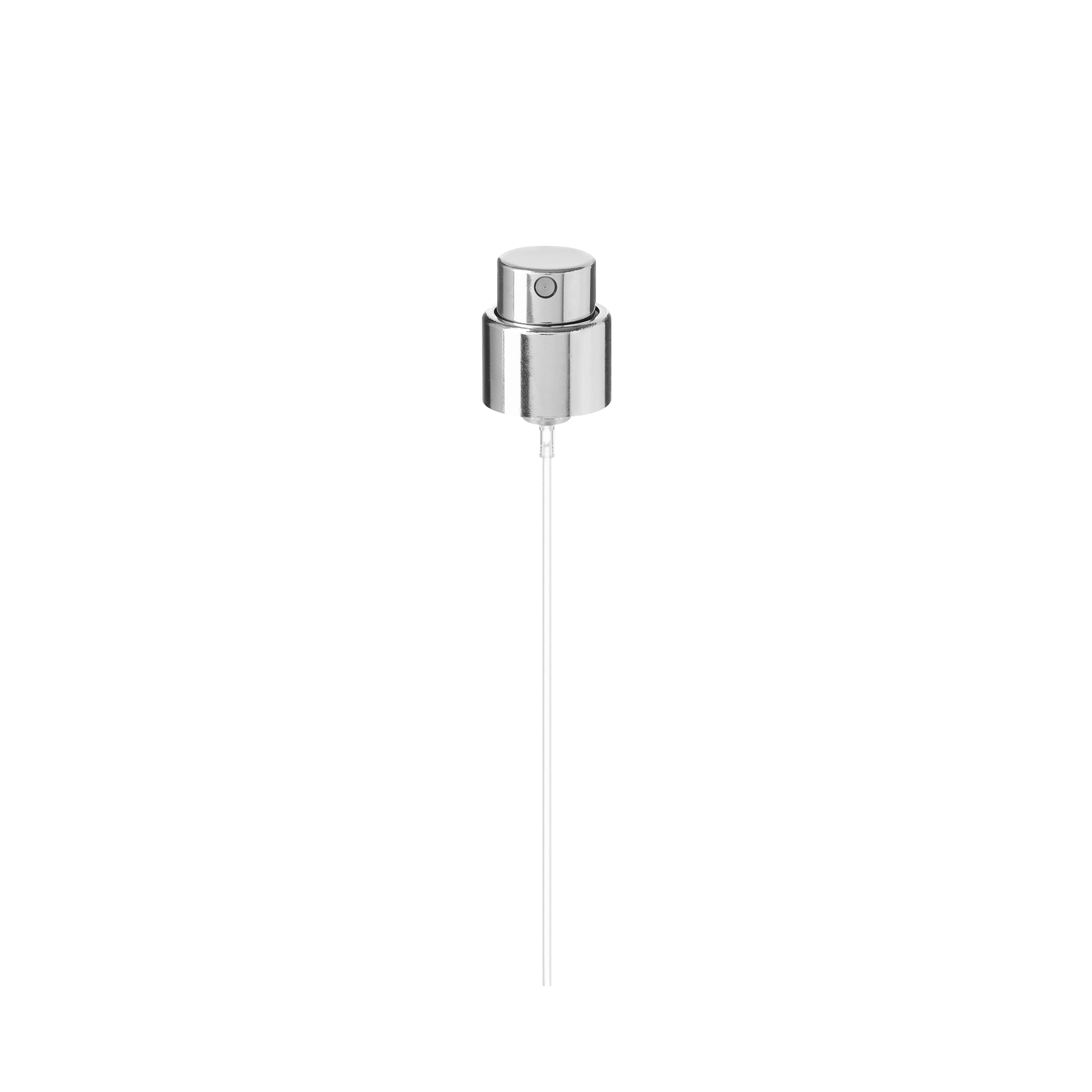 Spray cap VP4 18/400, aluminum, glossy silver, dose 0.07ml (Mira 30)