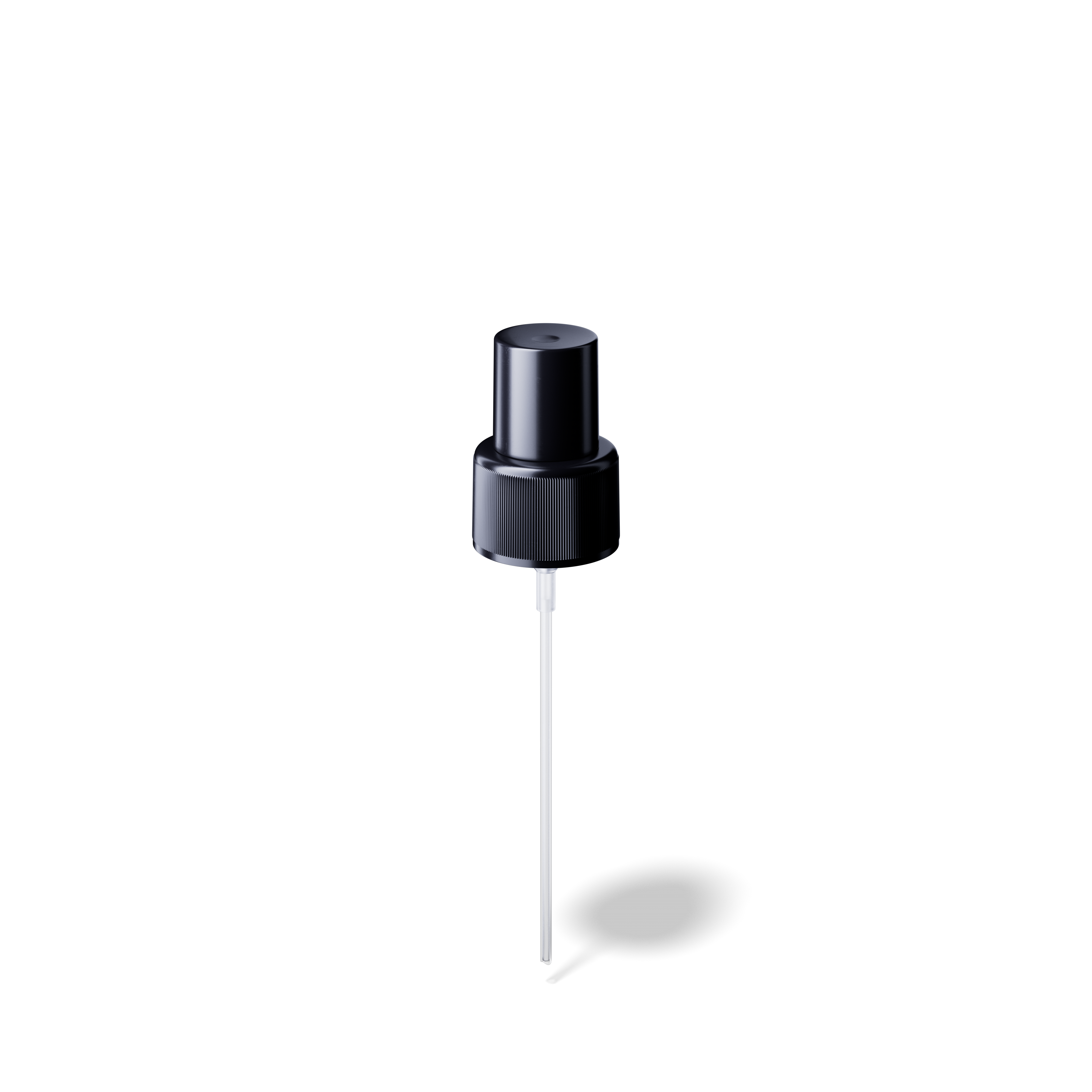 Taupo Spray cap, 24/410, PP, black, dose 0.07 ml, black overcap (Virgo 100) 
