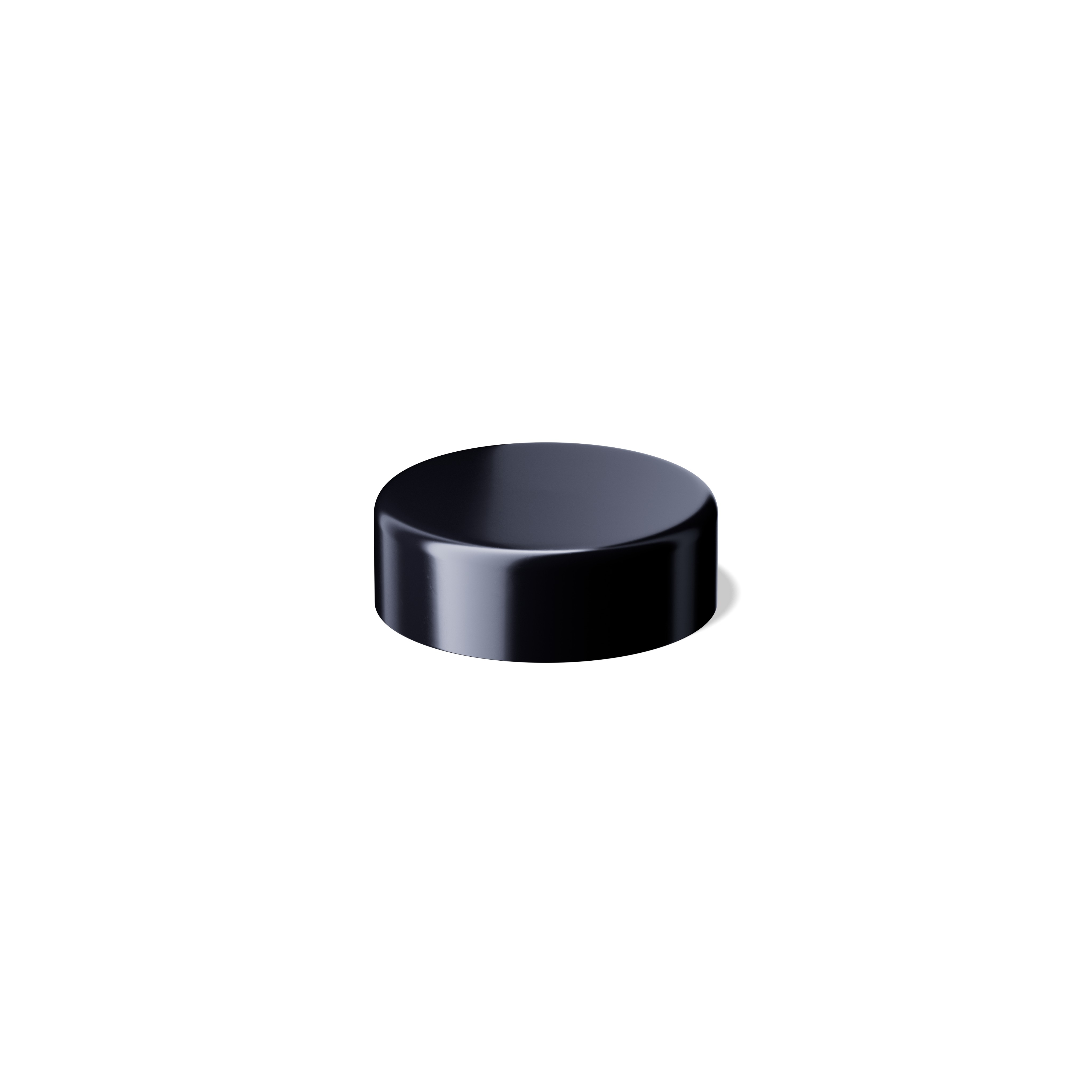 Lid Modern 34 special, UREA, black, semi-glossy, violet Phan inlay, non-glued (Ceres 10)