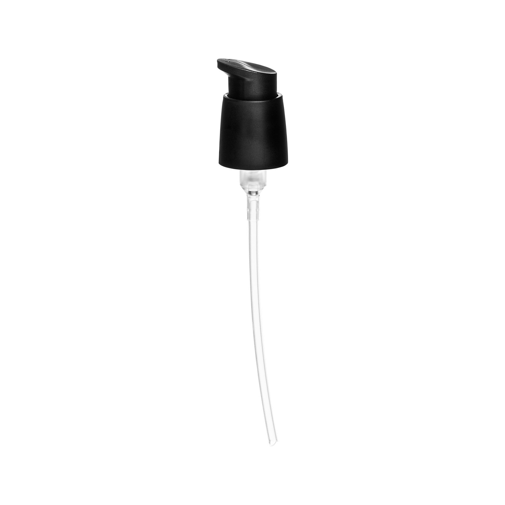 Volga Pump cap, PP, black, dose 0.28 ml, twist-lock (Virgo/Draco 200)