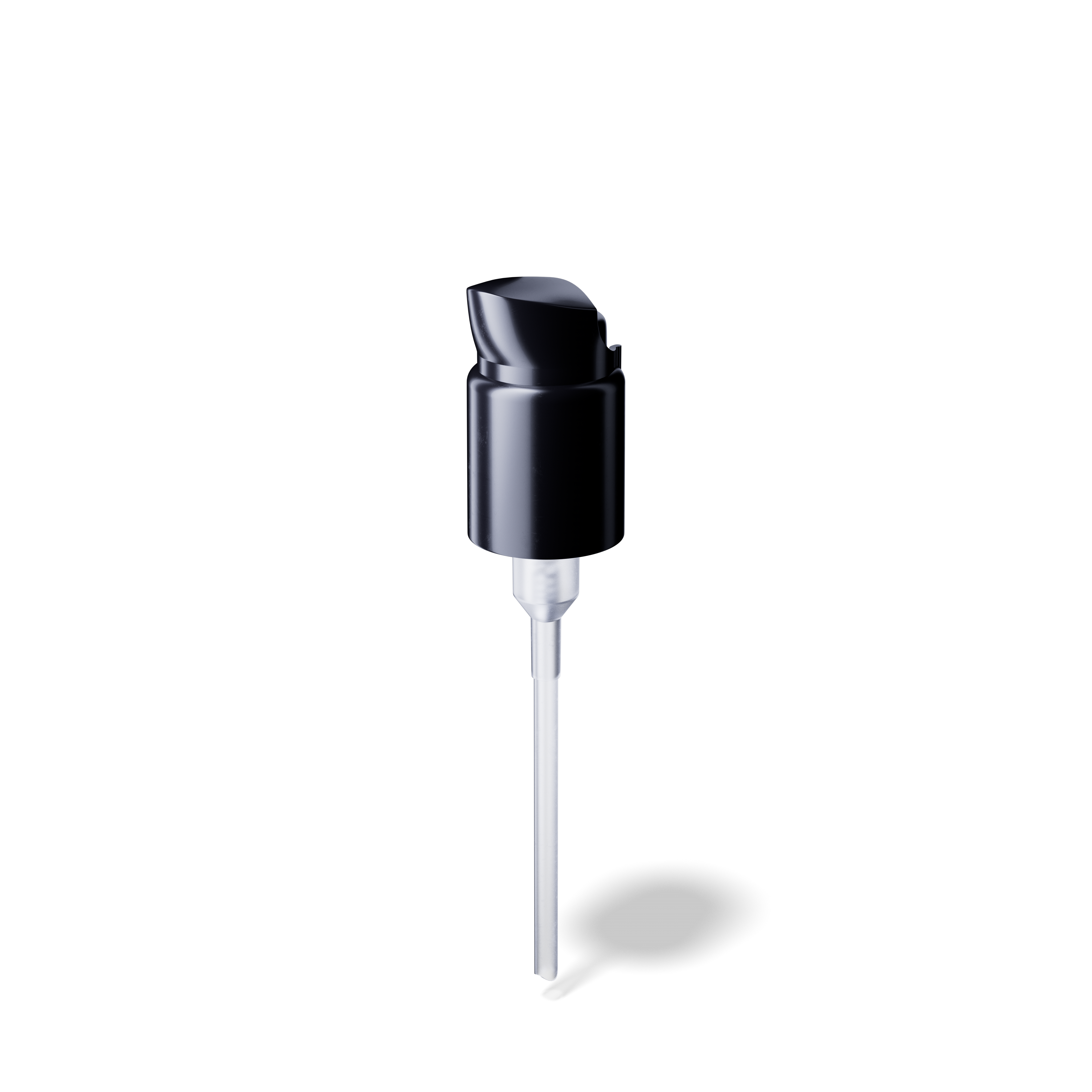 Elbe Pump cap, 24/410, PP, black, dose 0.50 ml, security clip (Virgo 100) 