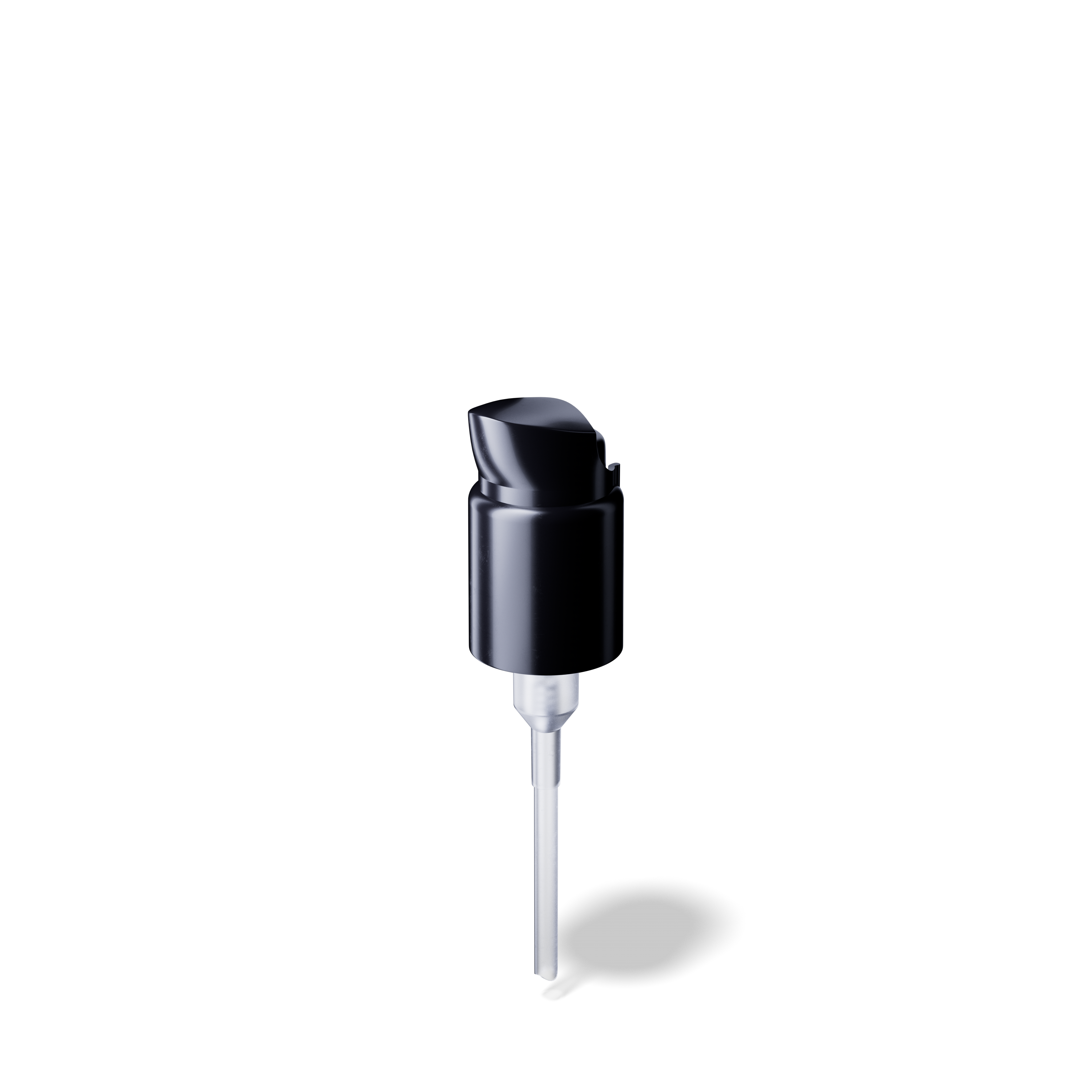 Elbe Pump cap, 24/410, PP, black, dose 0.50 ml, security clip (Capella 200)