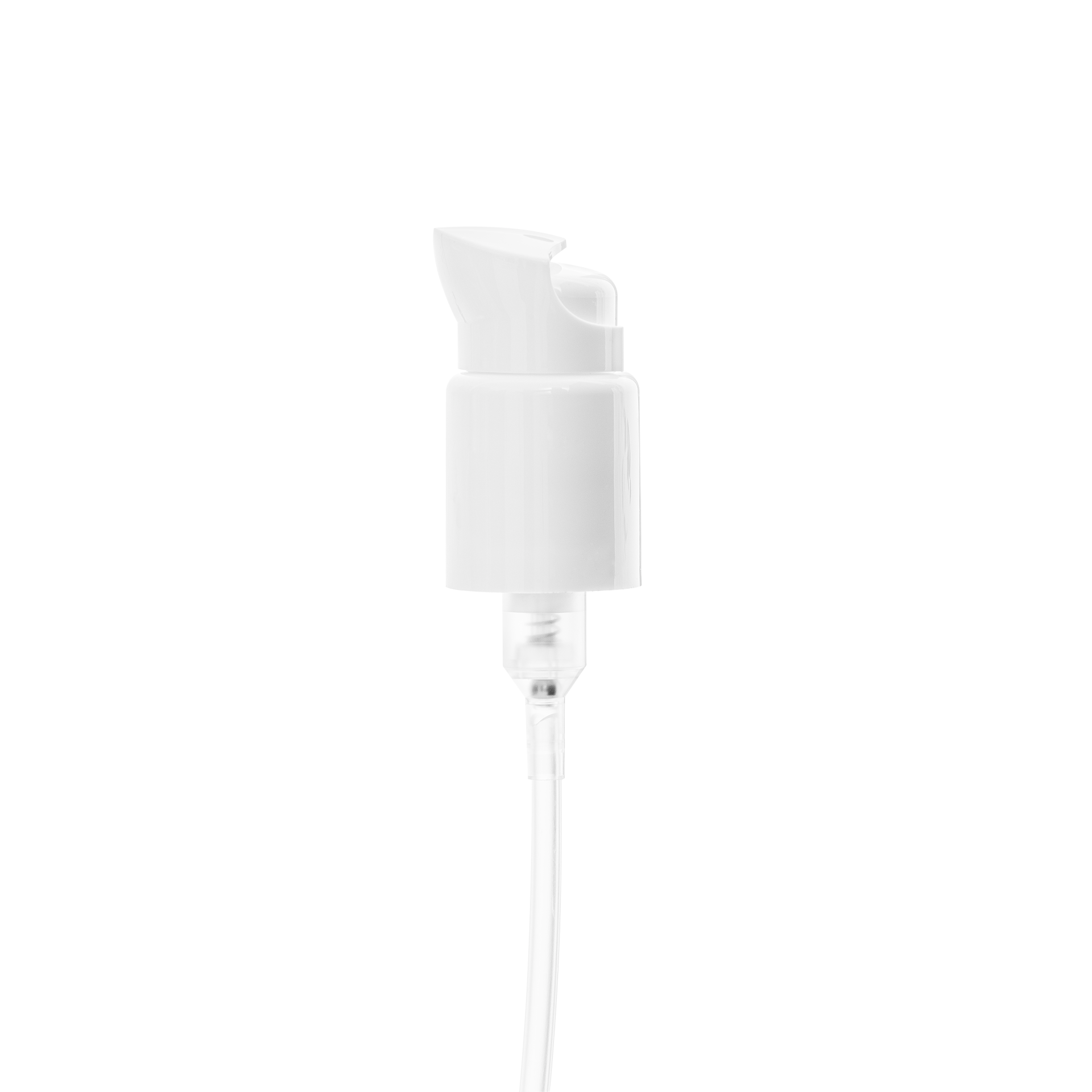 Lotion pump Metropolitan 24/410, PP, white, dose 0.50ml, security clip (Capella 200)