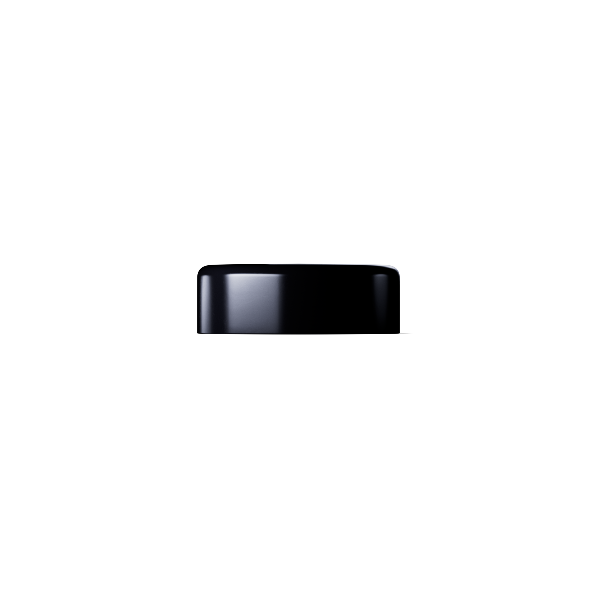 Lid Modern 37 special, UREA, black, semi-glossy, violet Phan inlay, non-glued (Ceres 15)