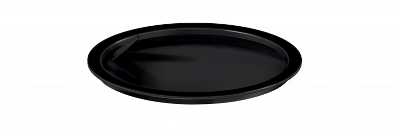 Disc liner, PP, black (Sirius 30)