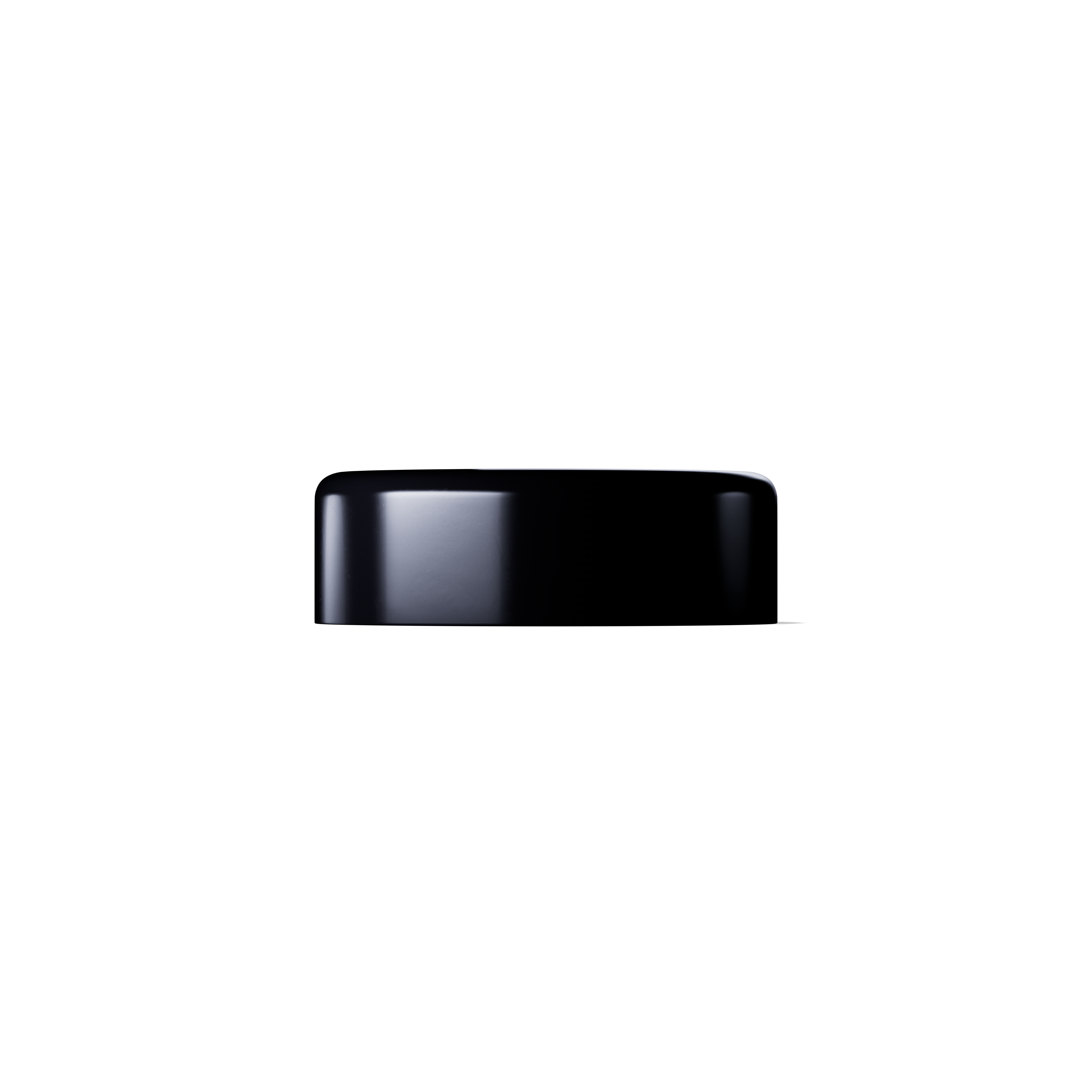 Lid Modern 48 special, UREA, black, semi-glossy, violet Phan inlay, non-glued (Ceres 50)