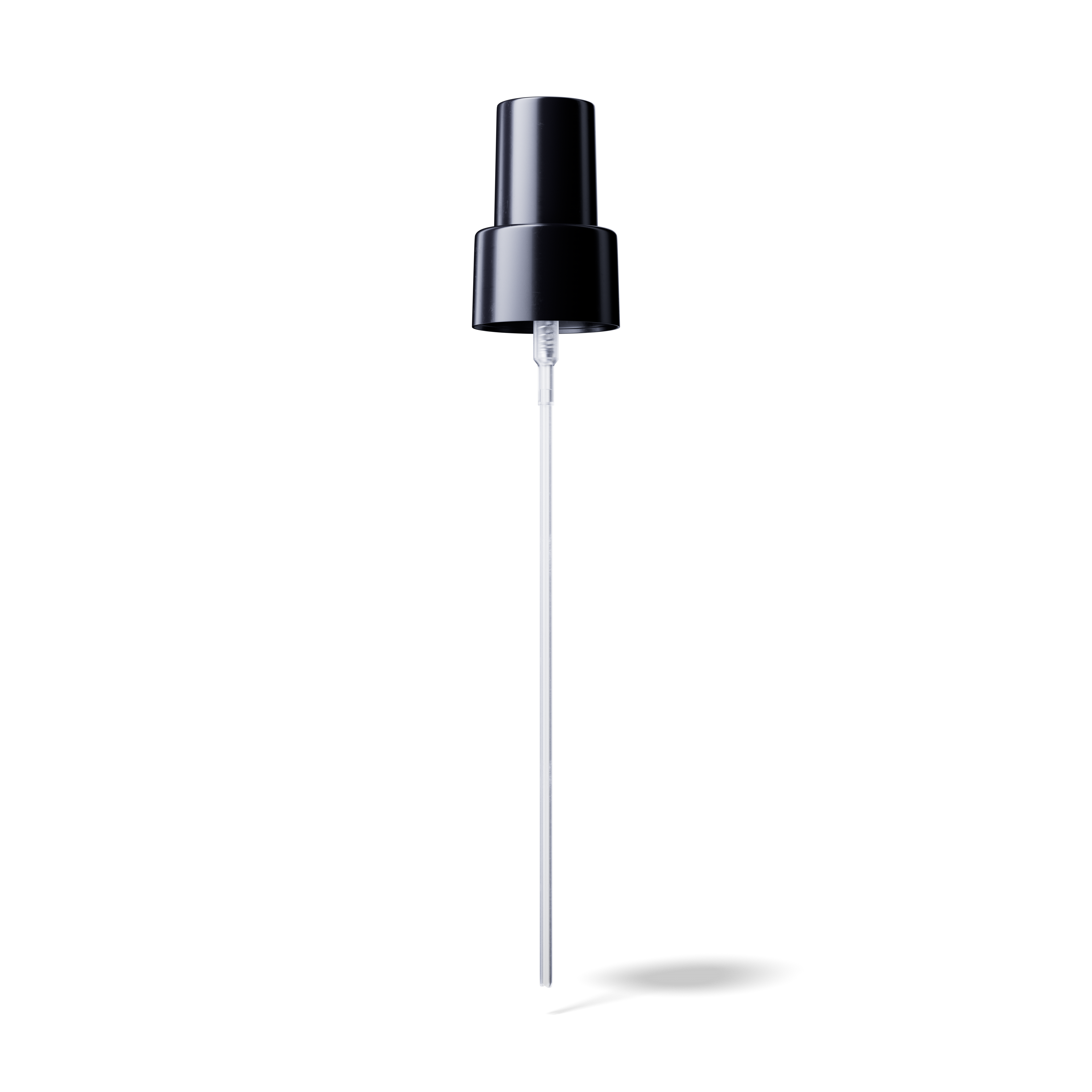 Garda Spray cap, 24/410, PP, black, dose 0.19 ml, black overcap (Virgo/Draco200)
